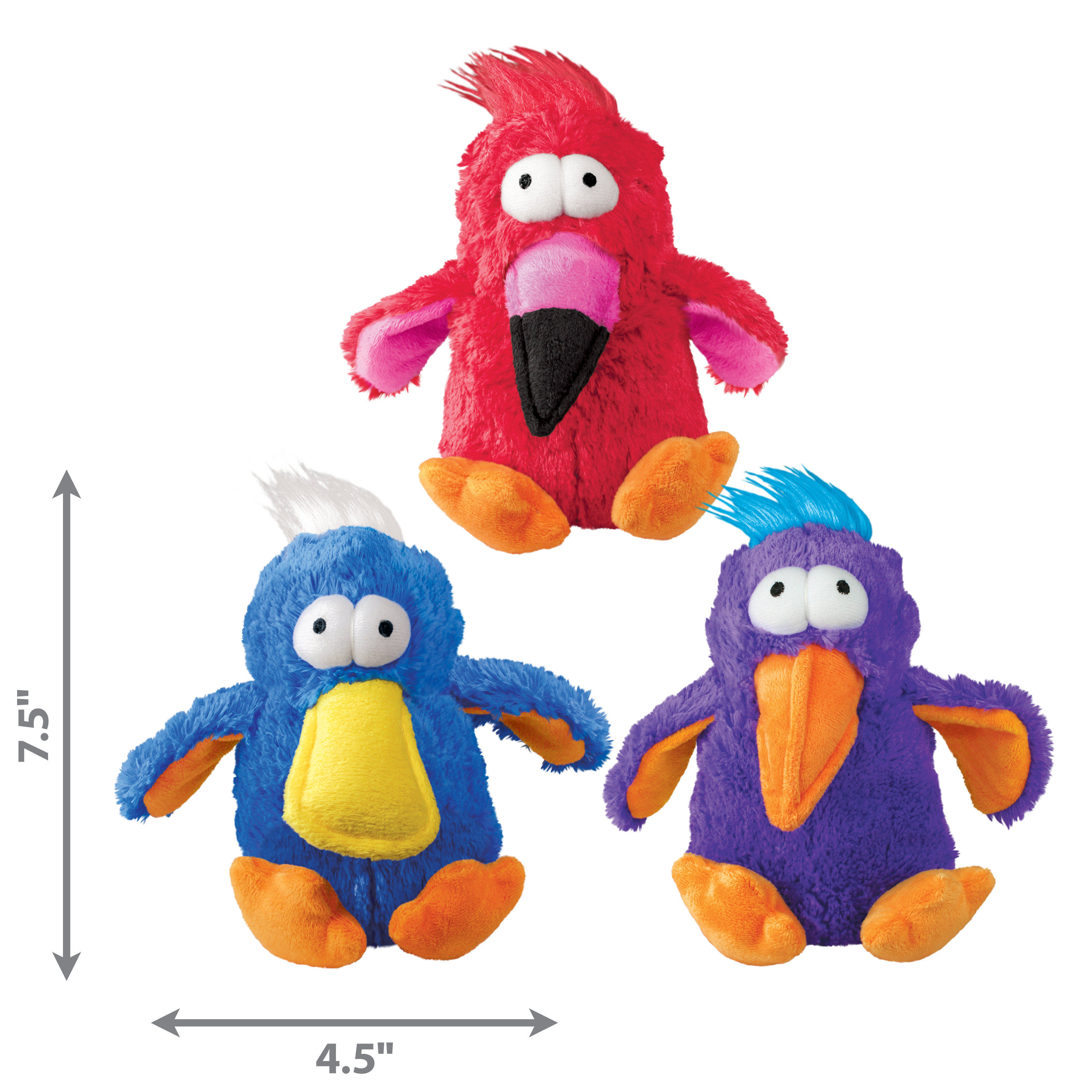 KONG DoDo Bird Assorted Md