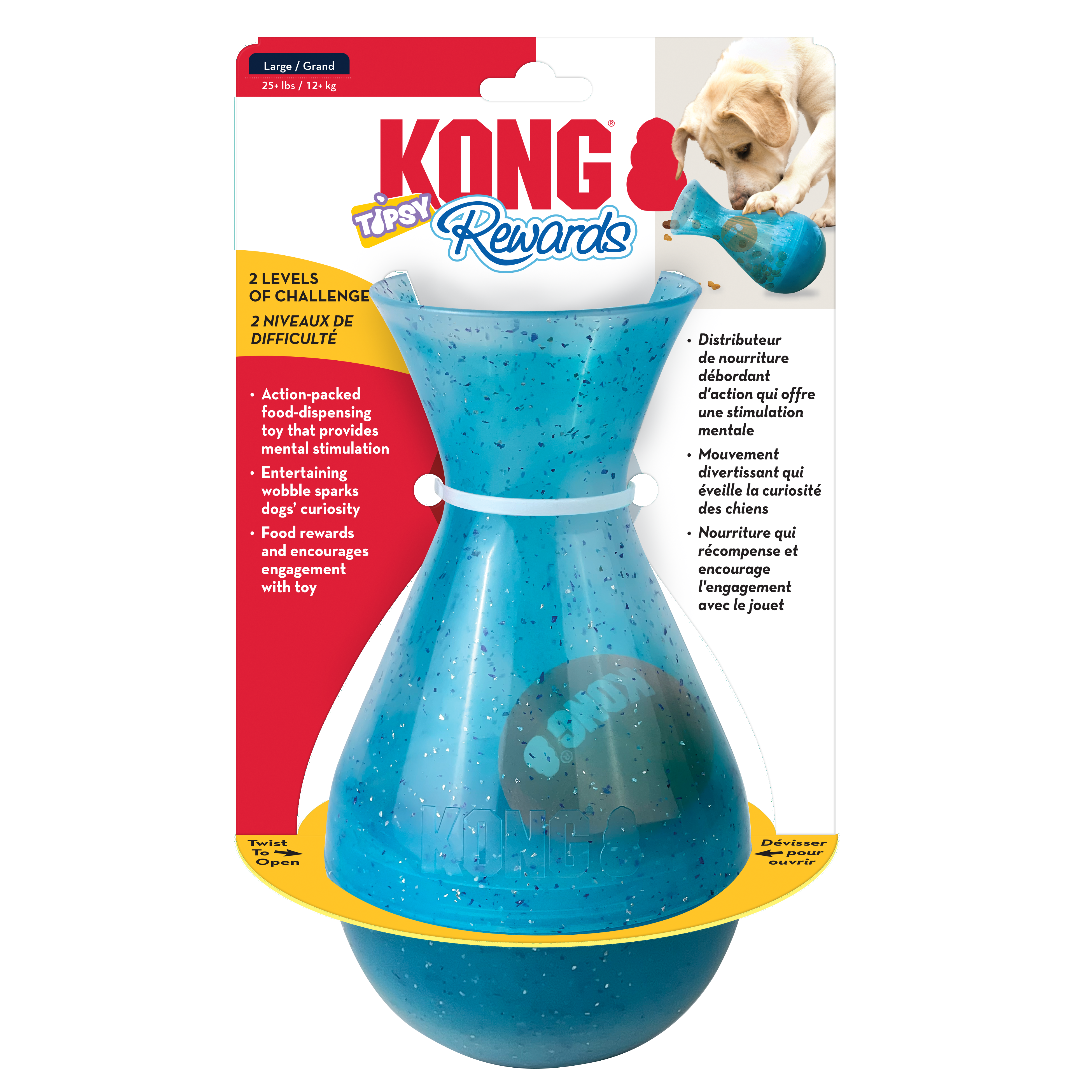 KONG Rewards Tipsy Lg