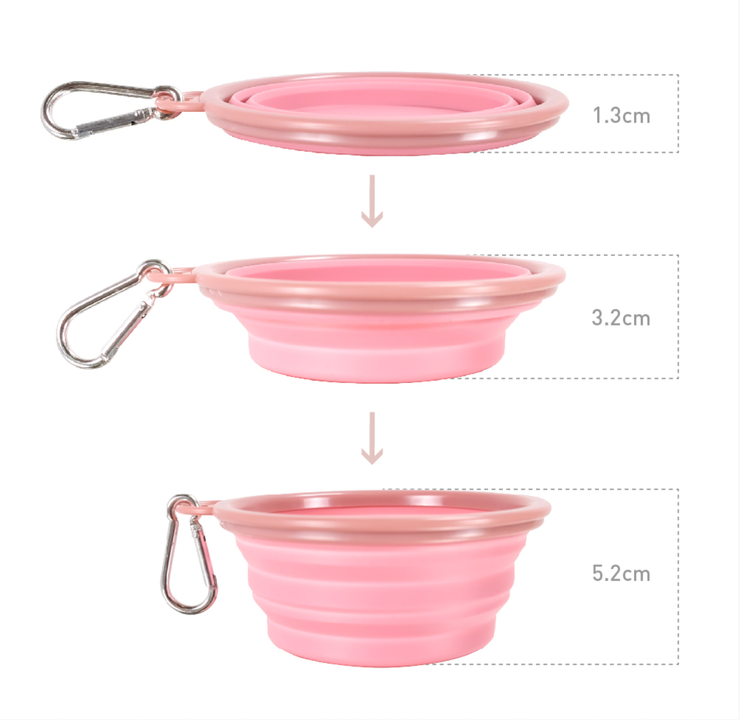 Ibiyaya Collapsible Travel Pet Bowl