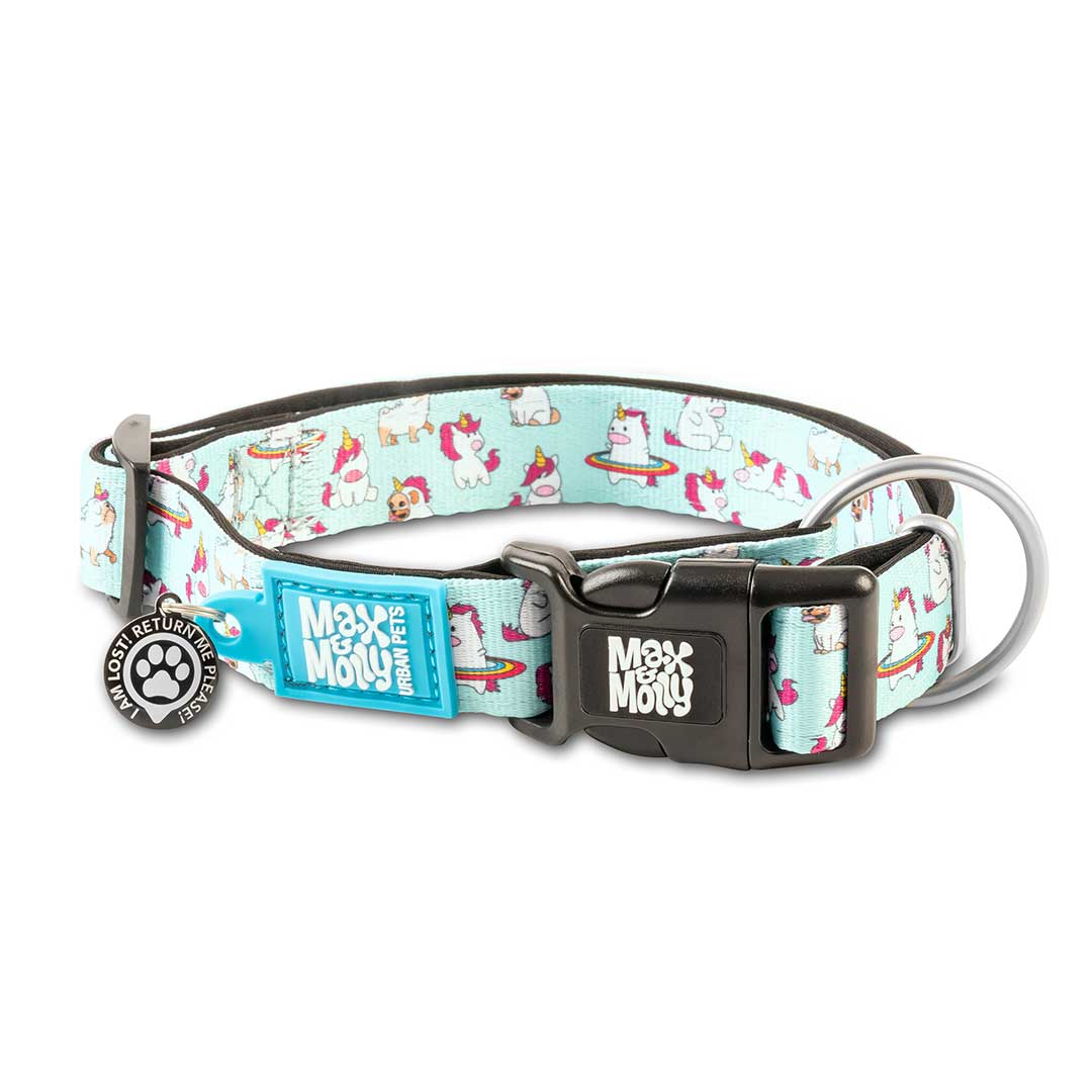 Max & Molly Smart ID Dog Collar - Unicorn