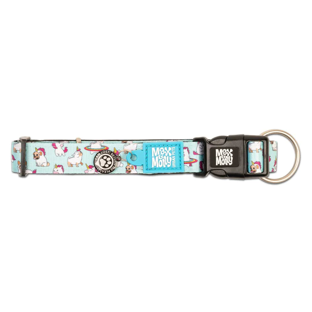 Max & Molly Smart ID Dog Collar - Unicorn