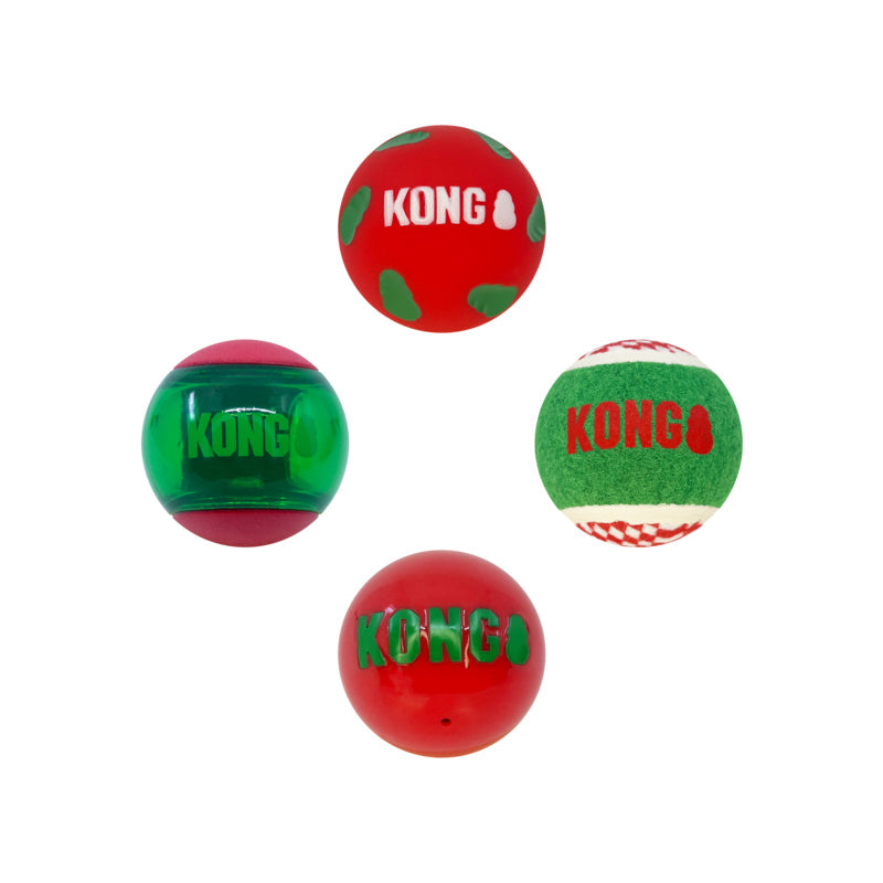 KONG Holiday Occasions 4-Pack