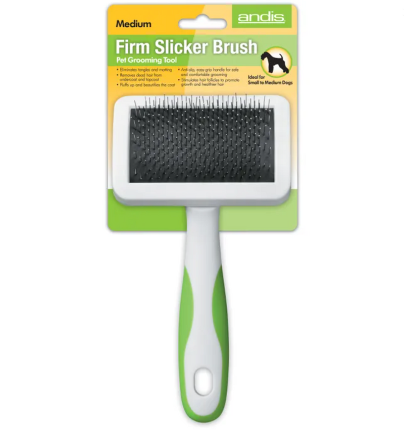 ANDIS Firm Slicker Brush -  Medium