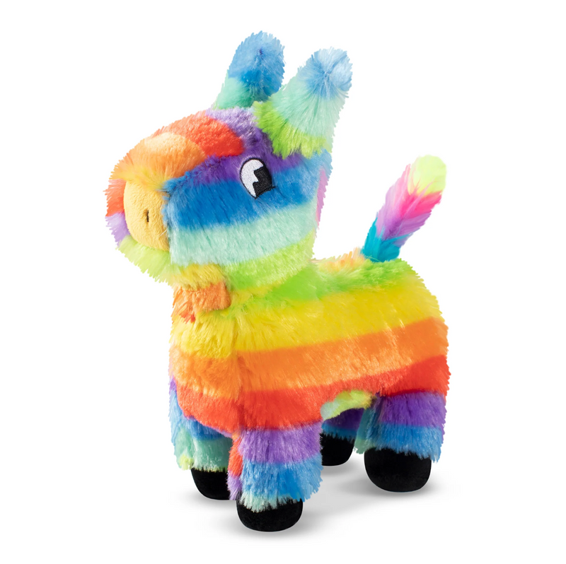 Fringe Studio Rainbow Pinata Party Squeaker Dog Toy