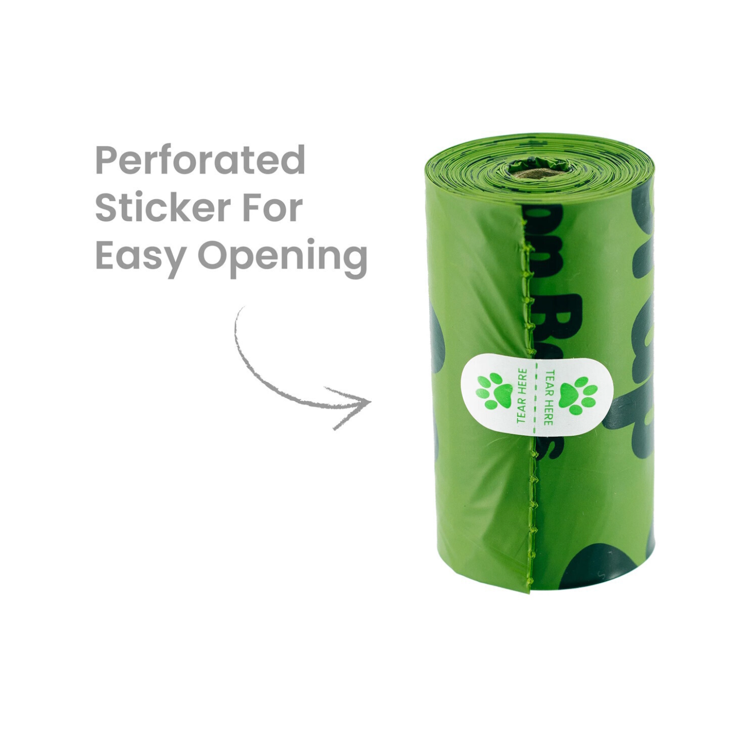 Oh Crap Compostable Dog Poop Bags. Eco-Friendly - 240 bags per box (16 rolls x 15 bags)