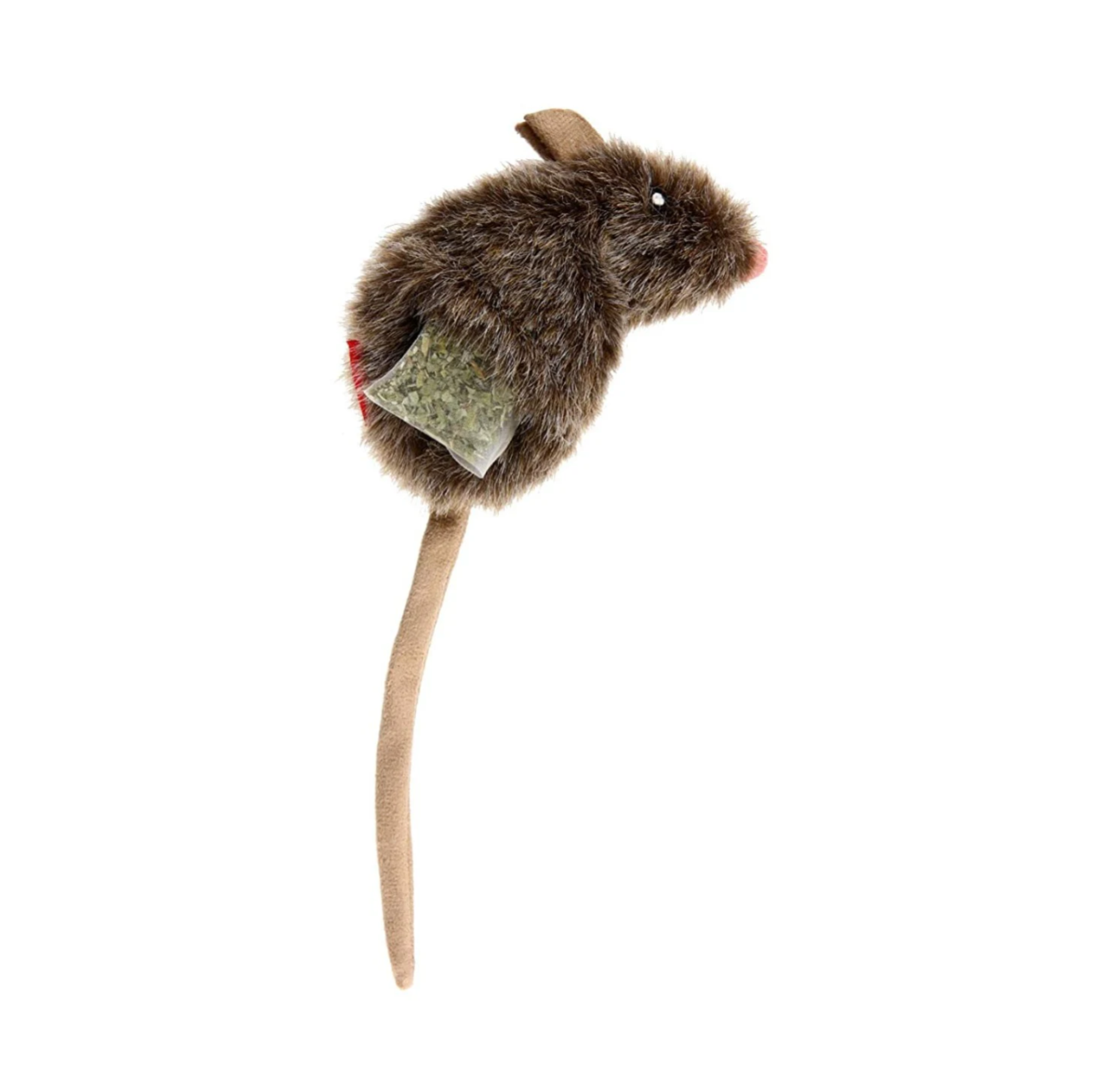 GiGwi Refillable Catnip Mouse Natural