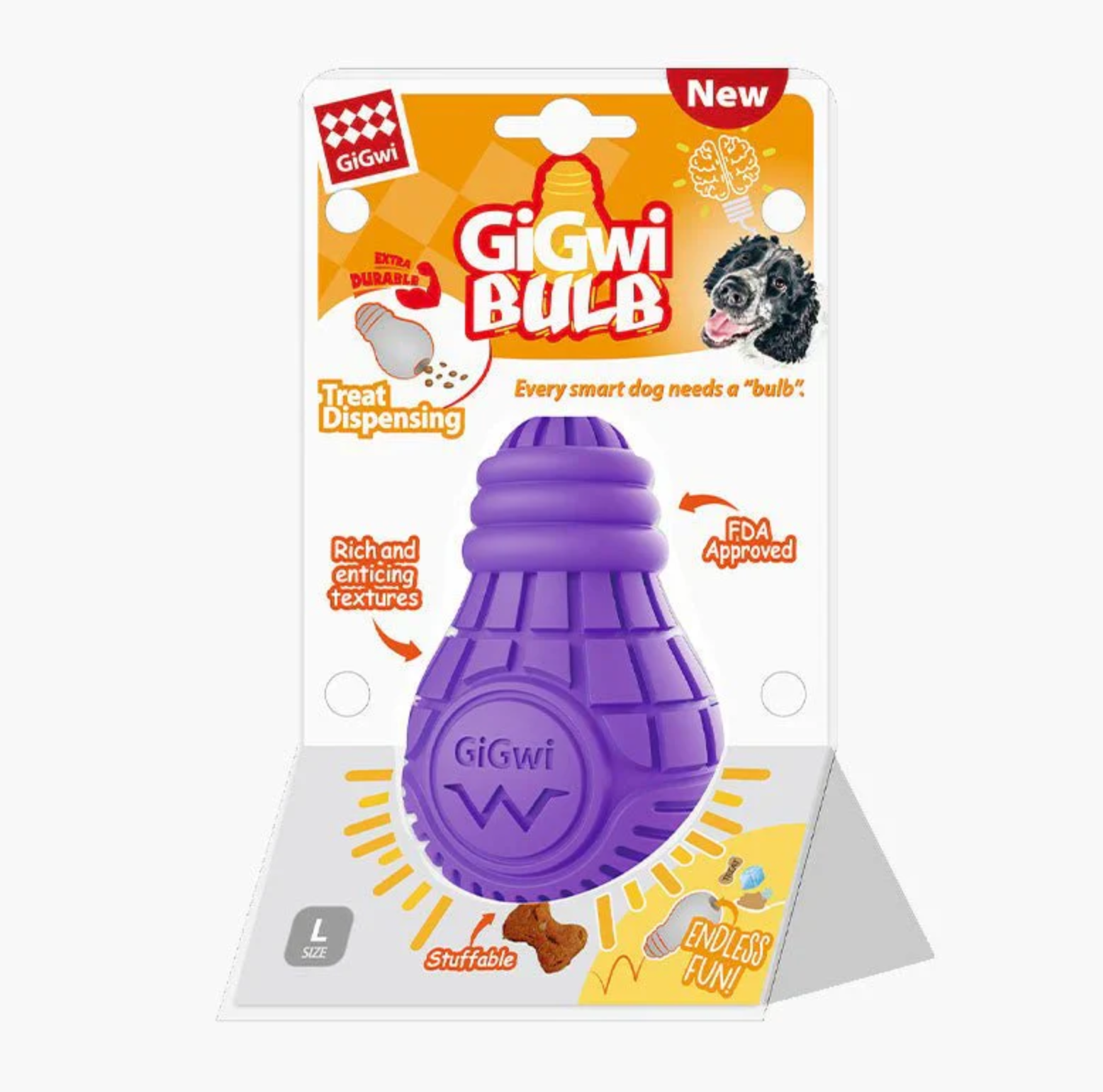 GiGwi Rubber Bulb Large