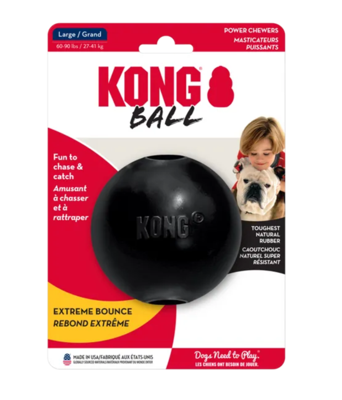 KONG Extreme Ball w/Hole Lg