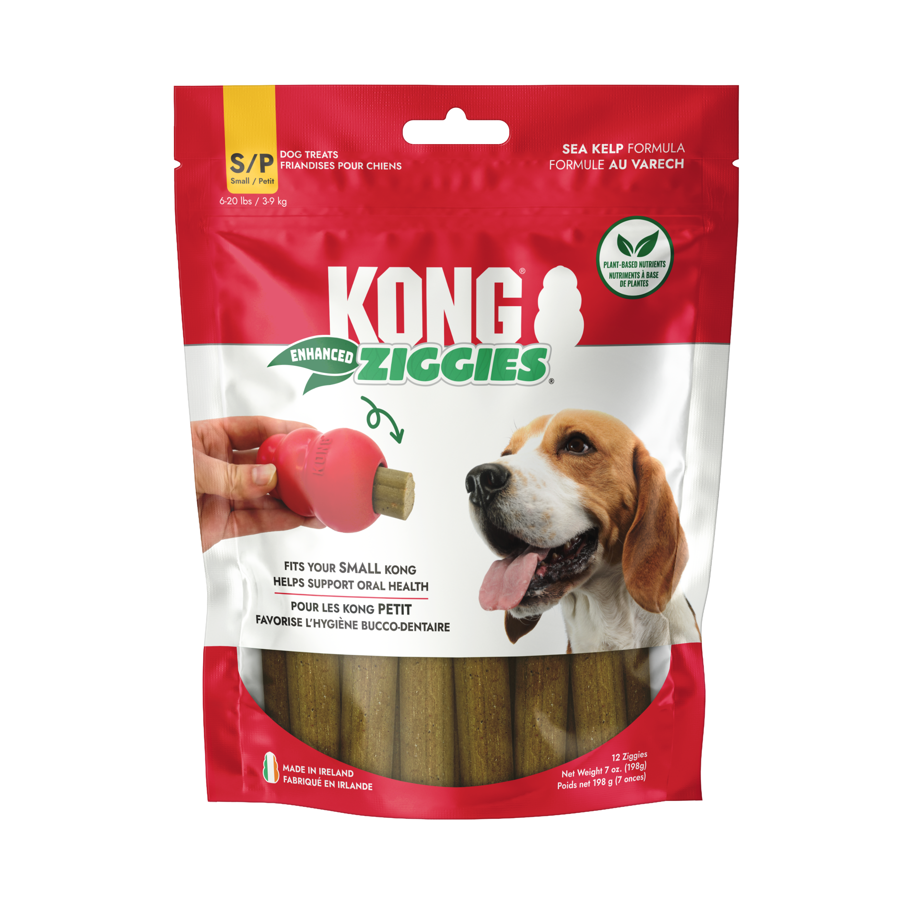 KONG Ziggies Enhanced Sm