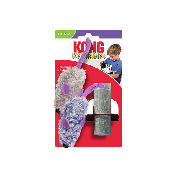 KONG Refillables Mouse 2-pk