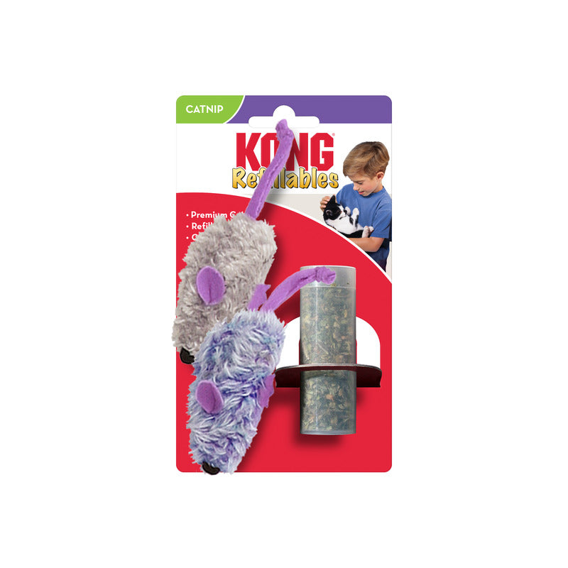 KONG Refillables Mouse 2-pk