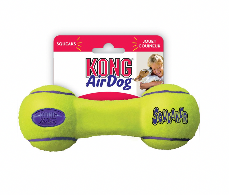 KONG AirDog Squeaker Dumbbell - Medium