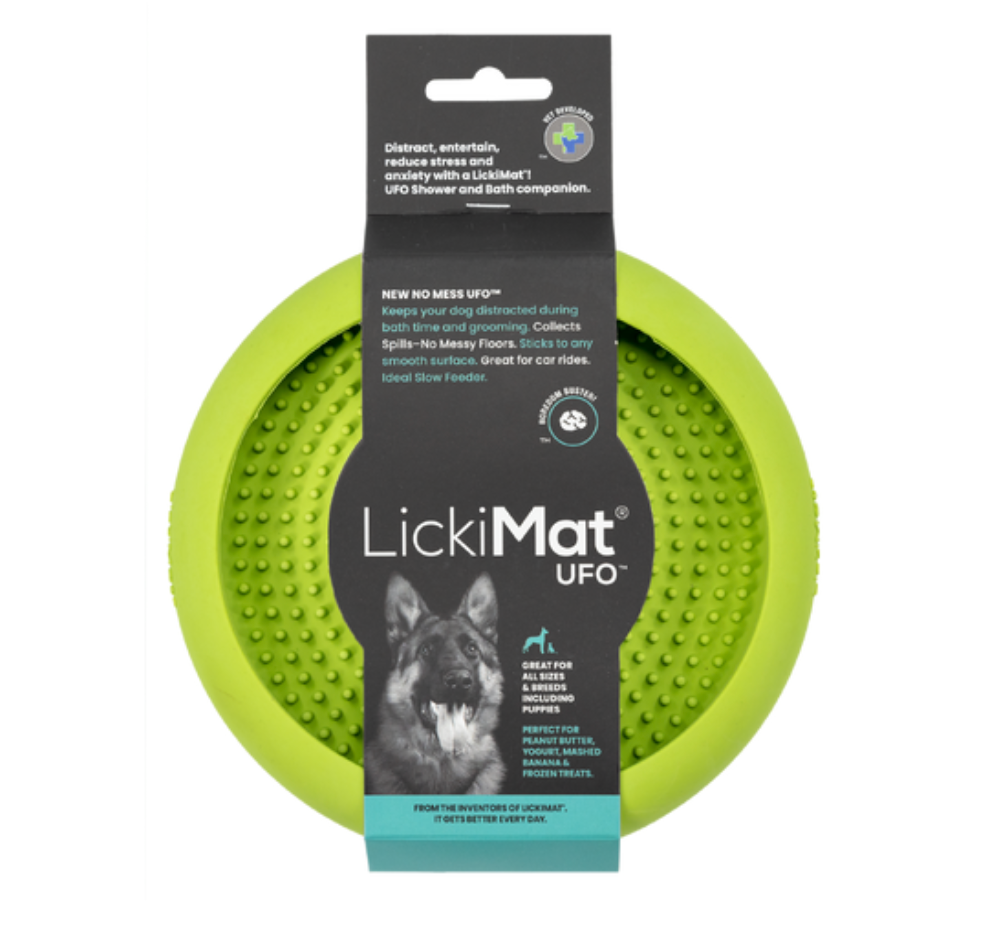LickiMat UFO Slow Food Anti-Anxiety Licking Dog Bowl
