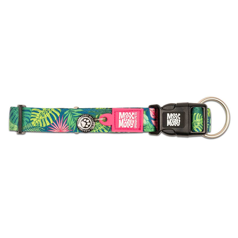 Max & Molly Smart ID Dog Collar - Tropical