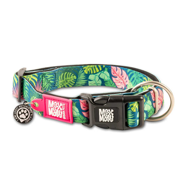 Max & Molly Smart ID Dog Collar - Tropical