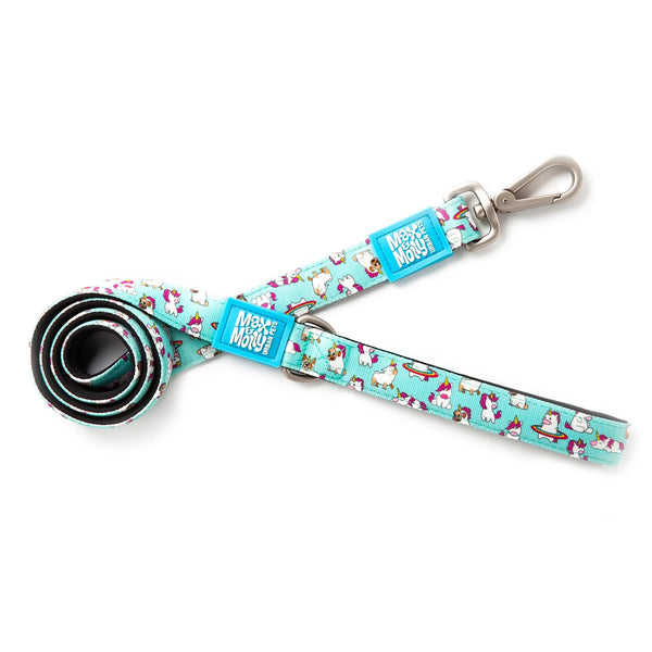 Max and Molly Dog Leash - Unicorn