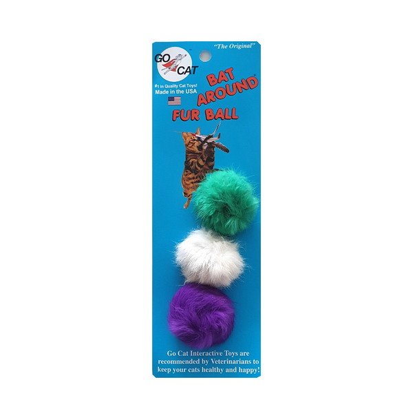 Da Bird Cat Toy Bat Arounds - 3pk